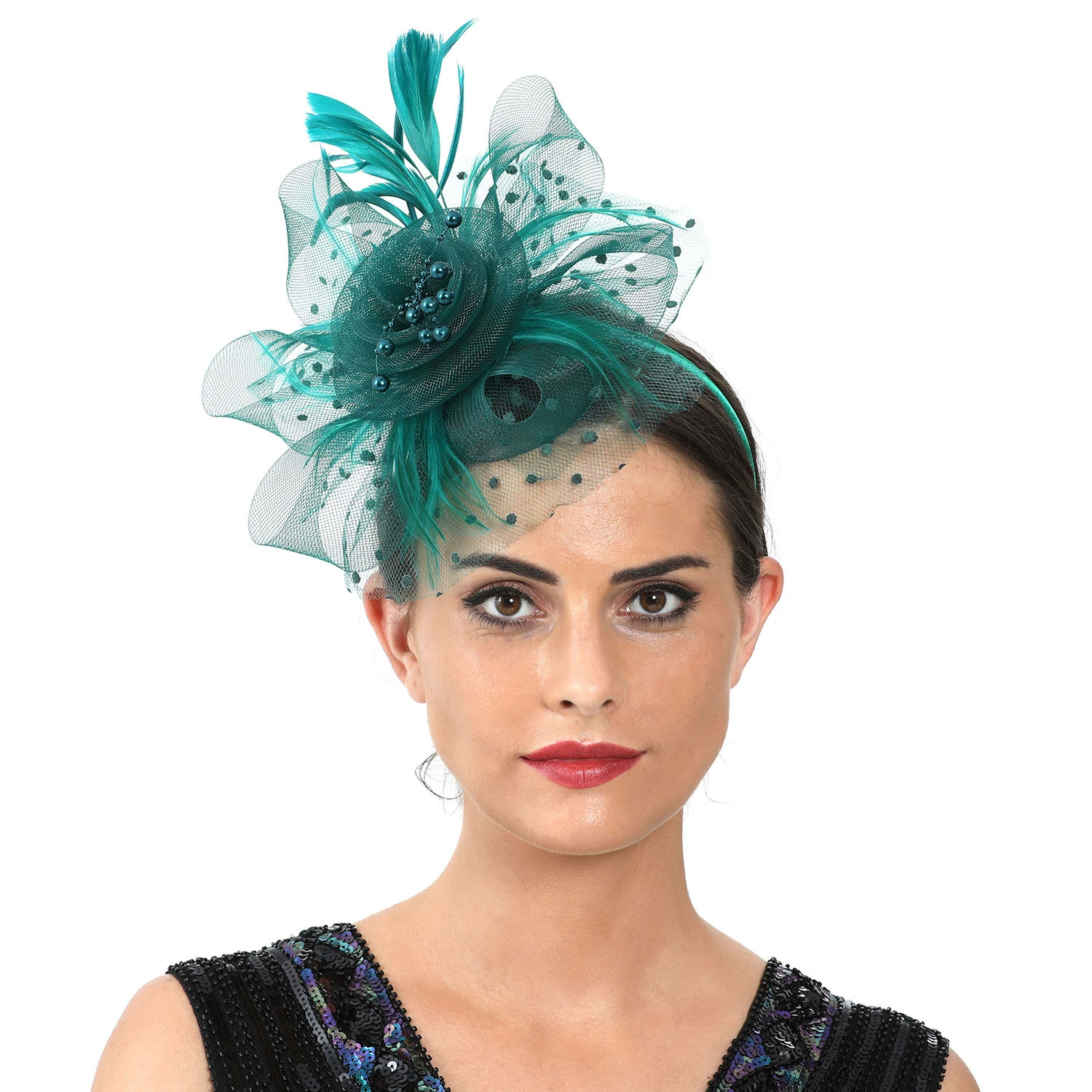 Women'S Fashion Kentucky Derby - 우아한 파시네이터 헤드웨어 여성 칵테일 티