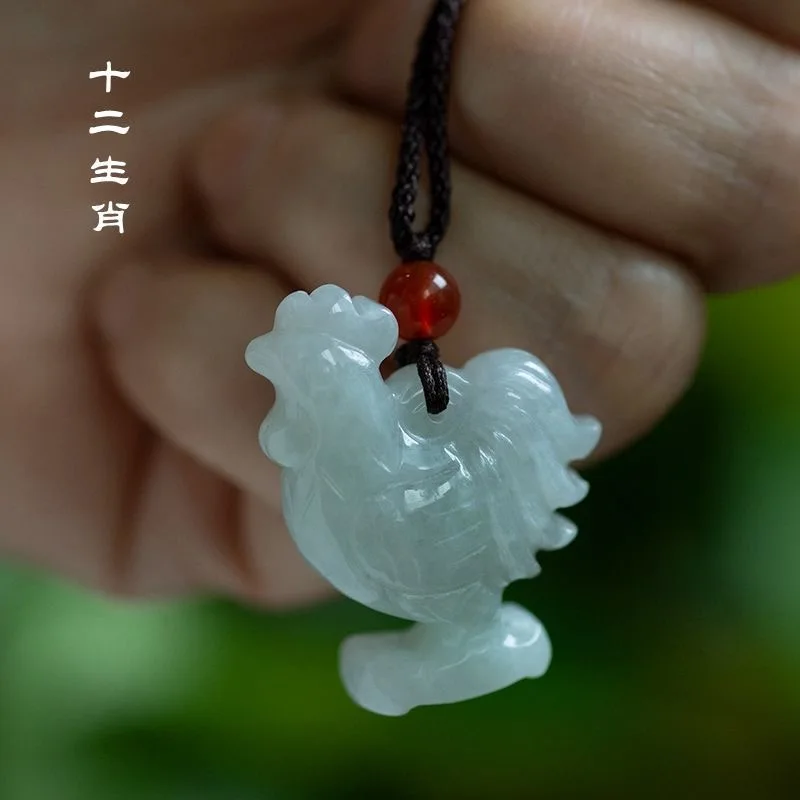 Women'S Fashion Jewellery - 천연 에메랄드 중국 입체 십이지 펜던트