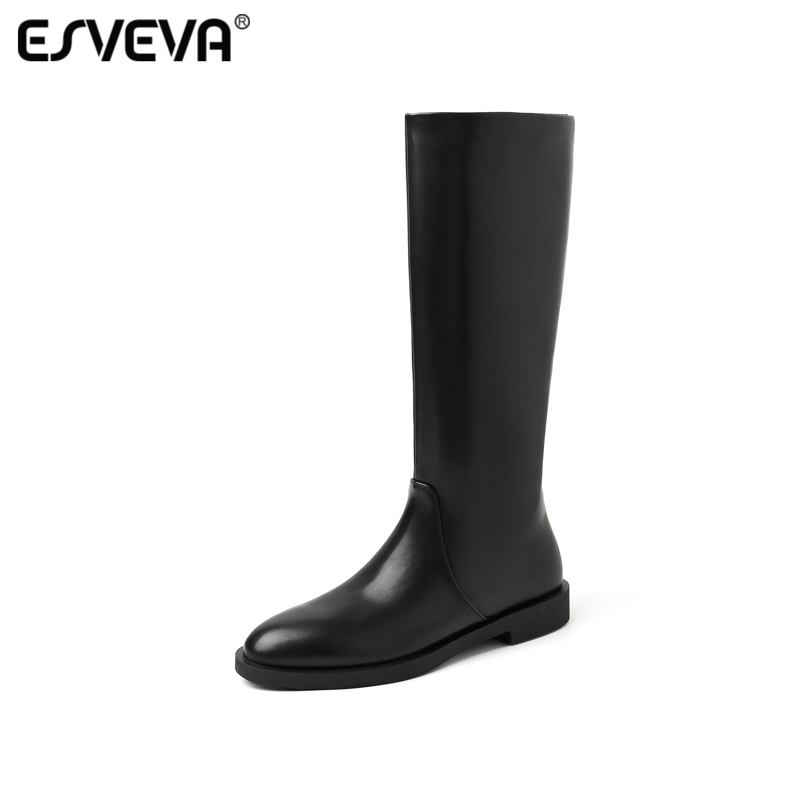 Women'S Fashion Knee High Boots - ESVEVA 2027 패션 여성 무릎 높이