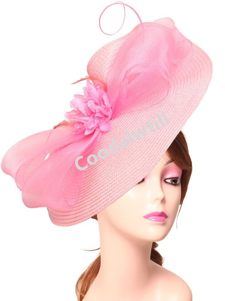Women'S Fashion Kentucky Derby - 우아한 티 파티 파시네이터 필박스 켄터키