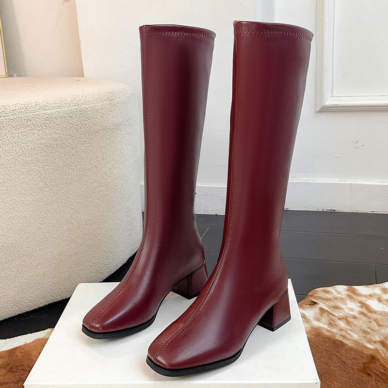 Women'S Fashion Knee High Boots - 여성 롱부츠 시즌 핫세일 가을 신상