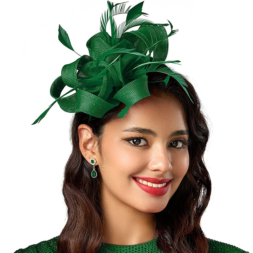 Women'S Fashion Kentucky Derby - 우아한 여성 꽃 매혹적인 켄터키 머리띠