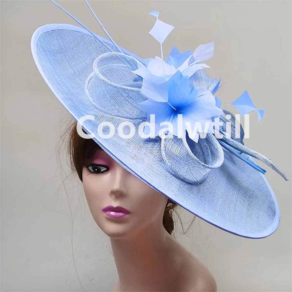 Women'S Fashion Kentucky Derby - 로얄 애 스콧 빅 매혹적인 모자