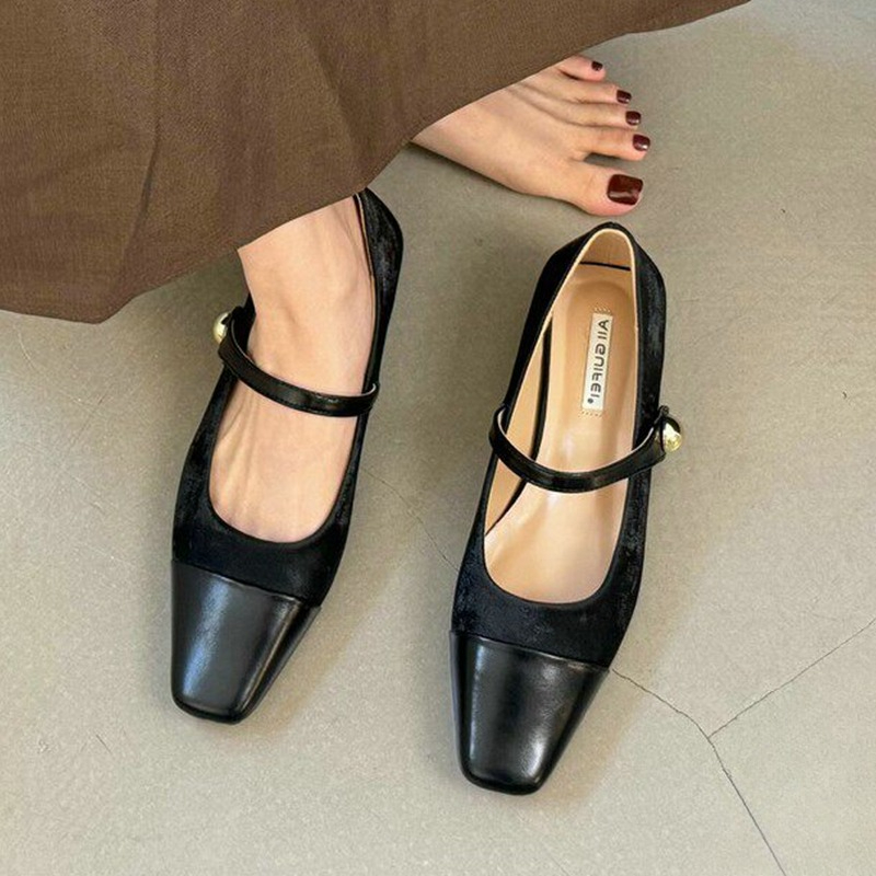여성용 메리 제인 슈즈, 우아한 청키 슈즈, 디자이너  - Women'S Fashion Shoes 리뷰 및 가격