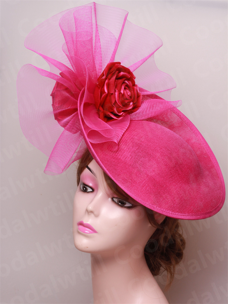 신부 웨딩 메쉬 매혹적인 모자 여성 더비 화이트 헤드  - Women'S Fashion Kentucky Derby 리뷰 및 가격