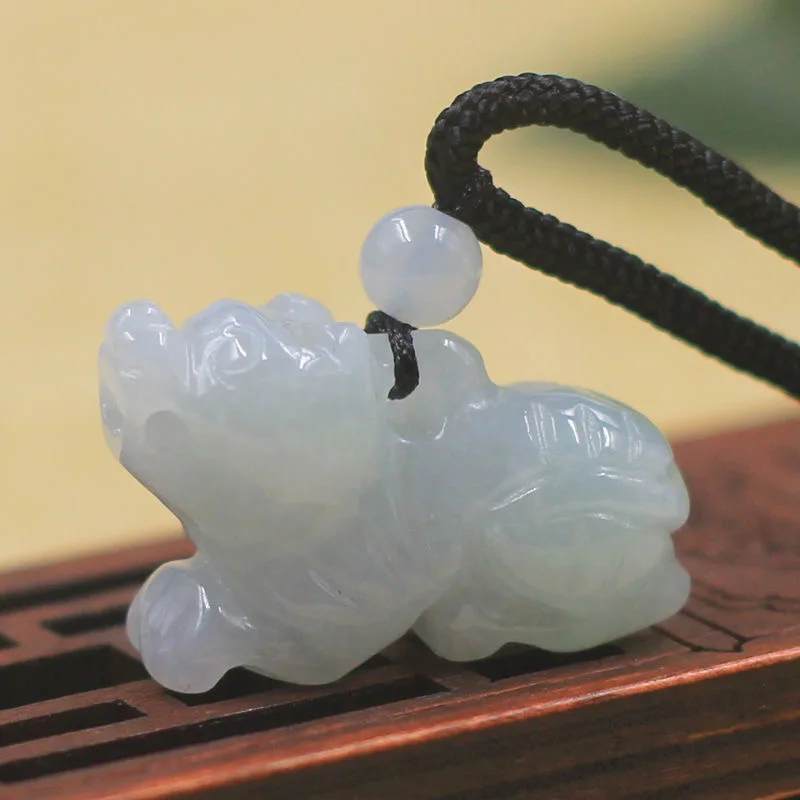 천연 에메랄드 중국 입체 십이지 펜던트 목걸이, 손으로 - Women'S Fashion Jewellery 리뷰 및 가격