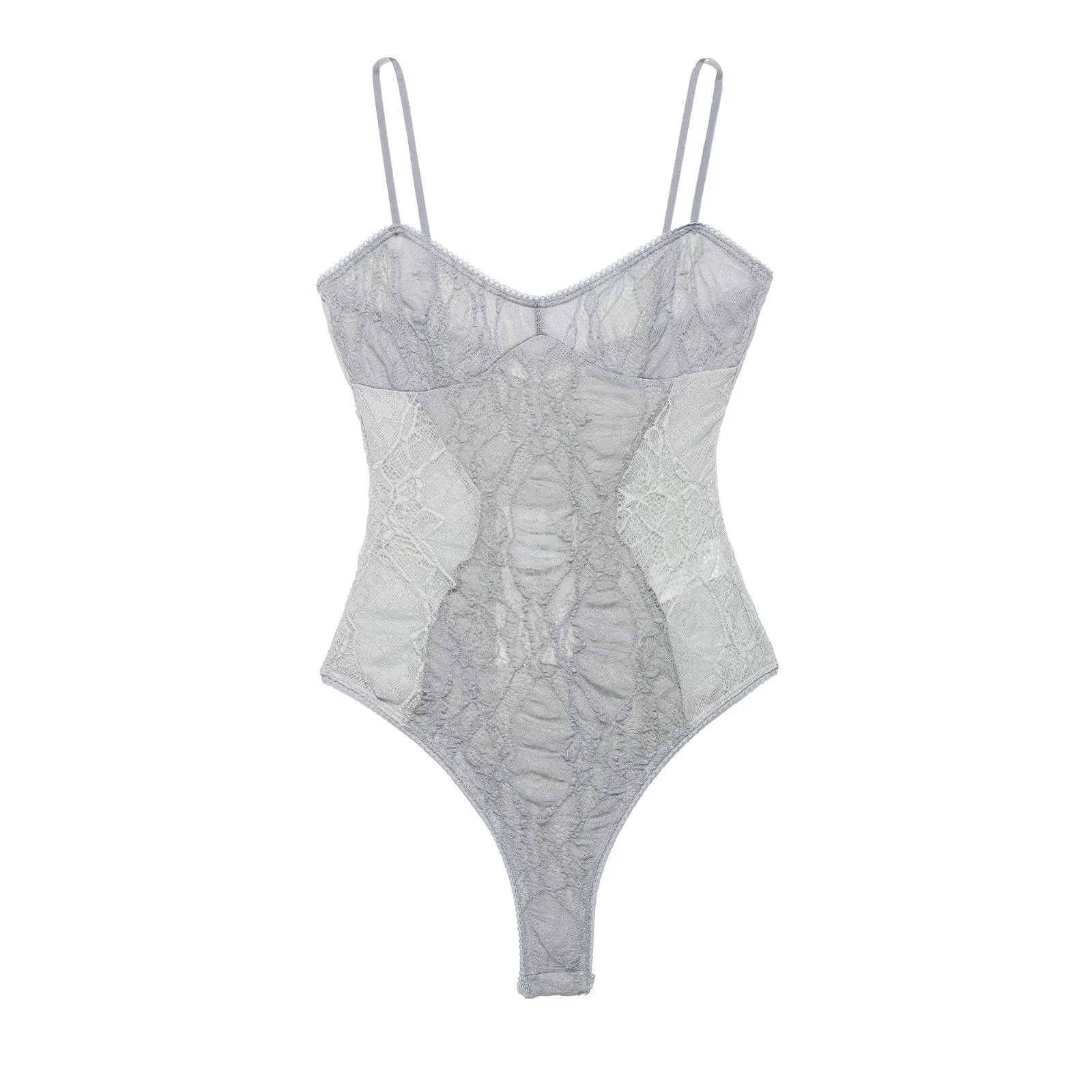 KLKXMYT 여성 레이스 패치 워크 바디 슈트 얇은  - Lace Trim Cami 리뷰 및 가격
