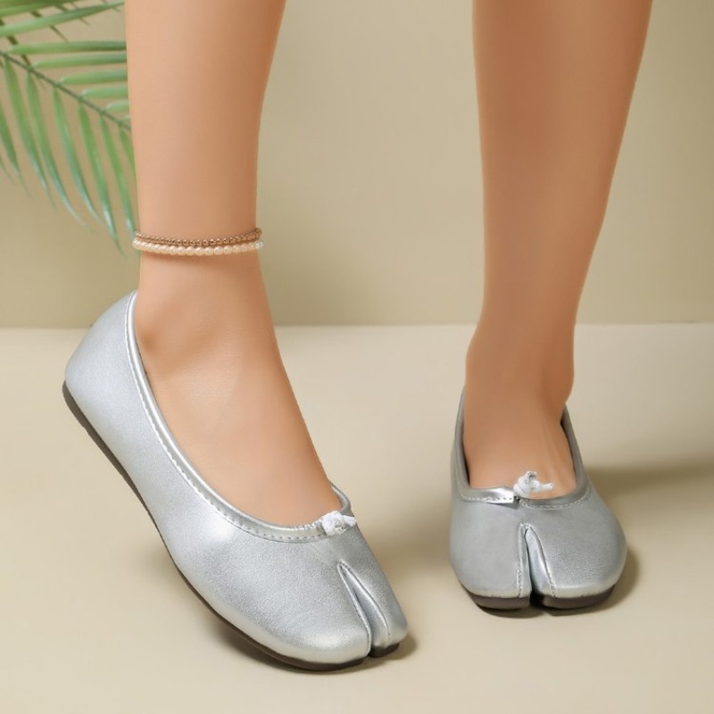 여성용 스플릿 토 발레 플랫 노트 장식 슬립온 플랫 슈 - Women'S Fashion Shoes 리뷰 및 가격
