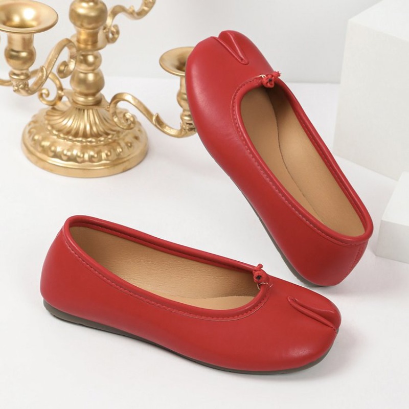 여성용 스플릿 토 발레 플랫 노트 장식 슬립온 플랫 슈 - Women'S Fashion Shoes 리뷰 및 가격