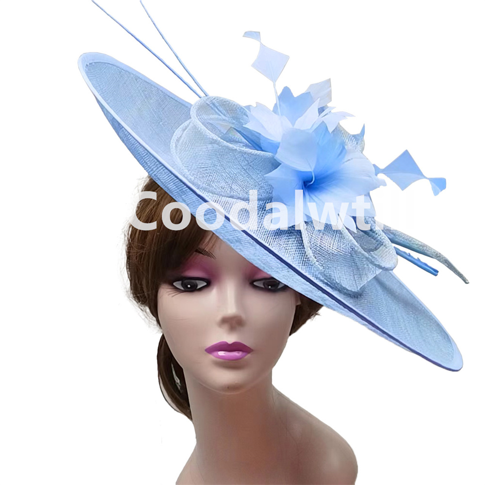 로얄 애 스콧 빅 매혹적인 모자 여성 켄터키 더비 깃털 - Women'S Fashion Kentucky Derby 리뷰 및 가격