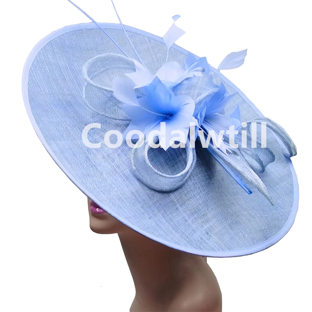 로얄 애 스콧 빅 매혹적인 모자 여성 켄터키 더비 깃털 - Women'S Fashion Kentucky Derby 리뷰 및 가격