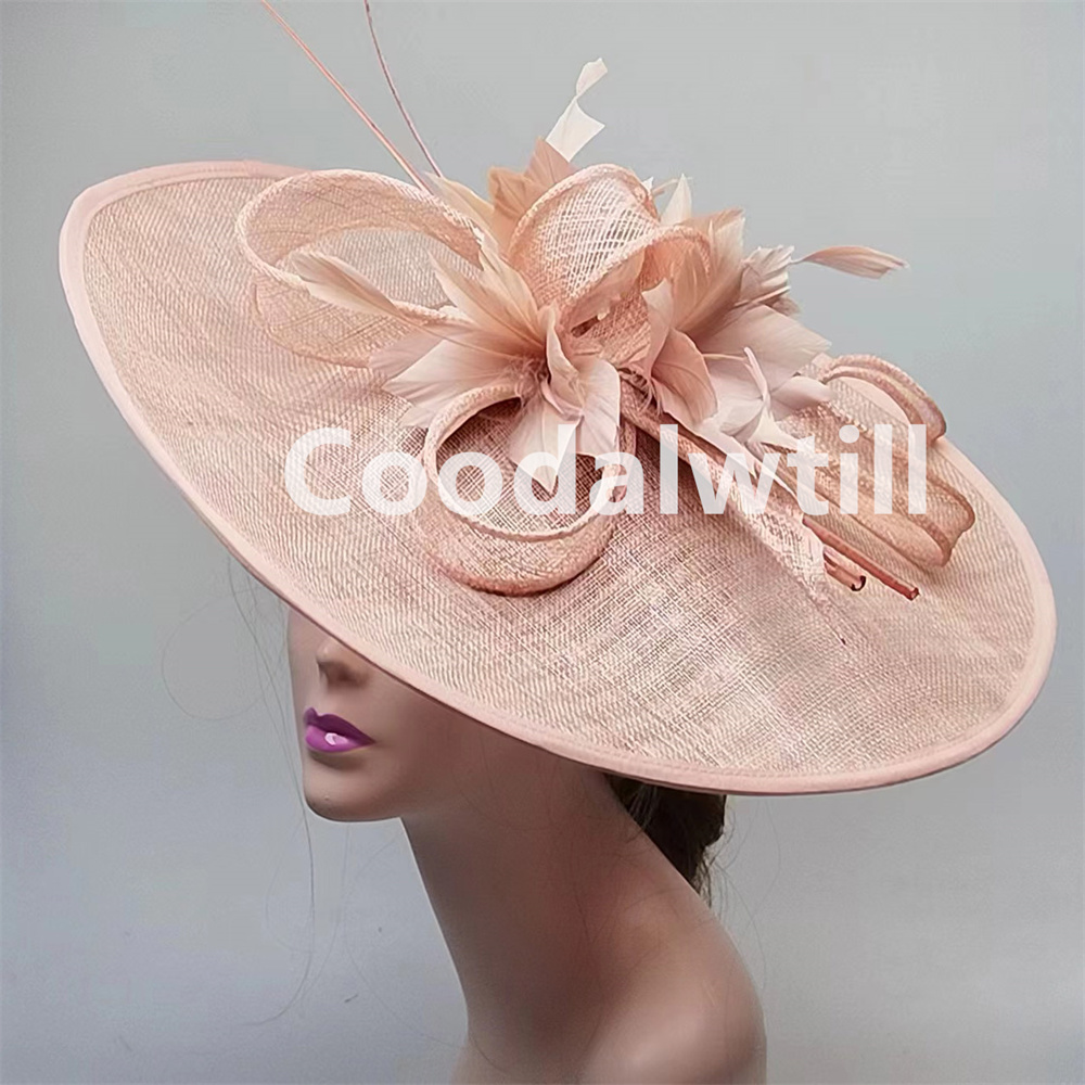 로얄 애 스콧 빅 매혹적인 모자 여성 켄터키 더비 깃털 - Women'S Fashion Kentucky Derby 리뷰 및 가격