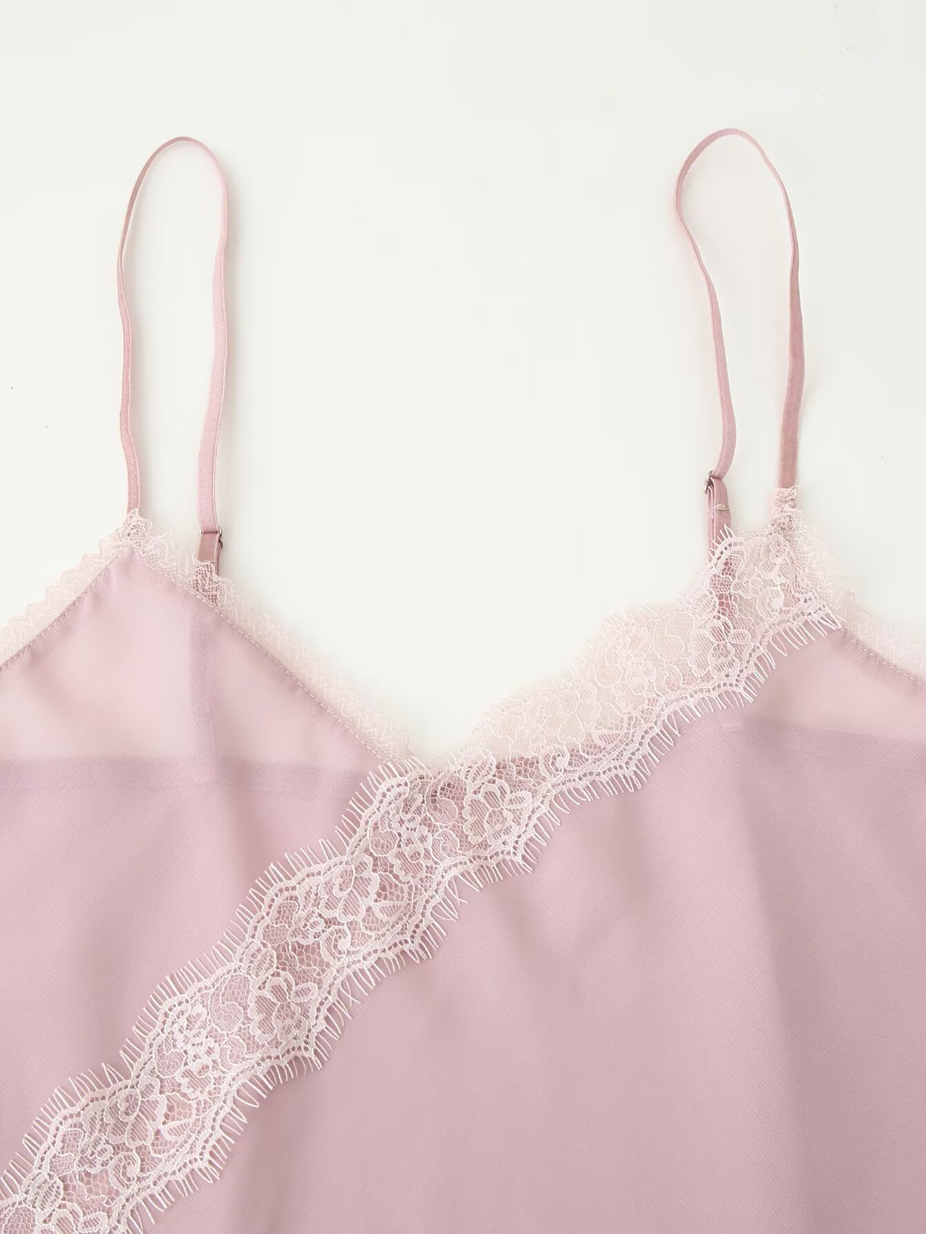 티달리프 2025 여성용 핑크 캐미 탑과 스커트 세트  - Lace Trim Cami 리뷰 및 가격
