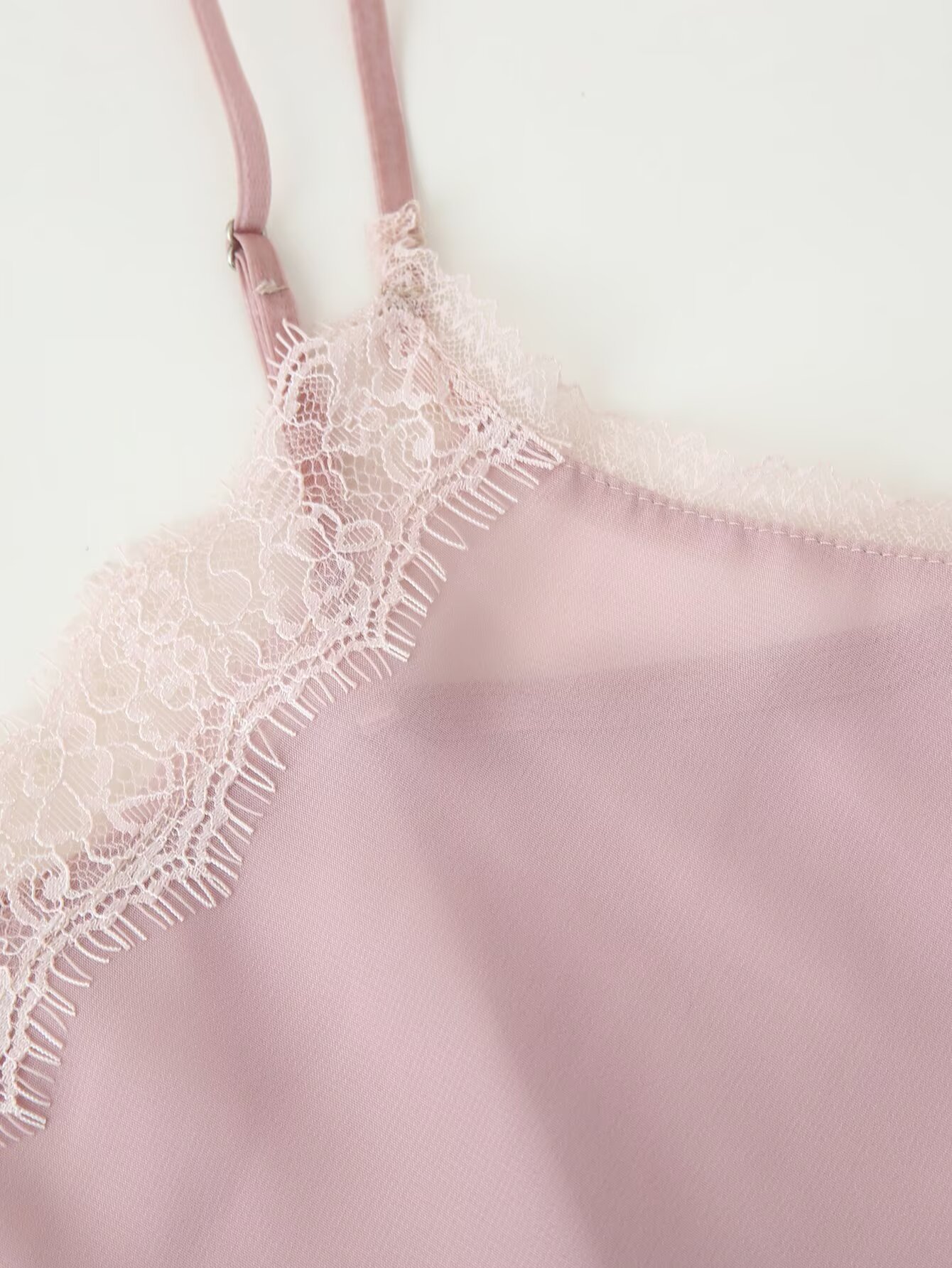 티달리프 2025 여성용 핑크 캐미 탑과 스커트 세트  - Lace Trim Cami 리뷰 및 가격